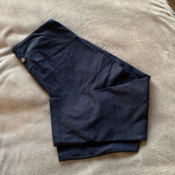 Reflex Pants - 90 Degree by Reflex Navy Powerflex high waisted